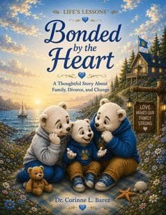Cover of "Bonded by the Heart" by Dr. Corinne Hickson Barez