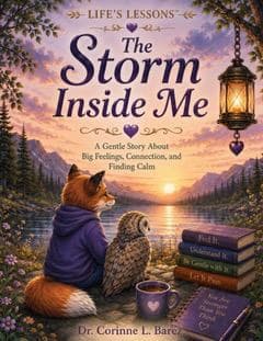 Cover of "The Storm Inside Me" by Dr. Corinne Hickson Barez