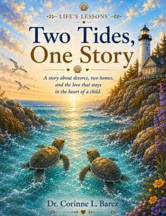 Cover of "Two Tides, One Story" by Dr. Corinne Hickson Barez